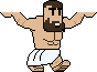 Atlas was the first sprite I drew for the game